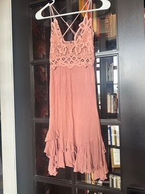 Free People One Adella Slip Dress Size Small